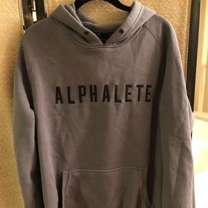 Alphalete soft Gray hoodie